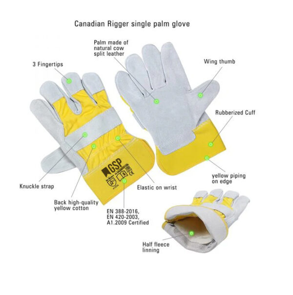 Leather gloves 707