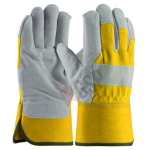 Cow split leather Rigger gloves