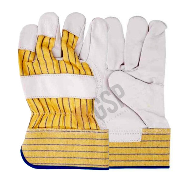 Cow split leather rigger gloves