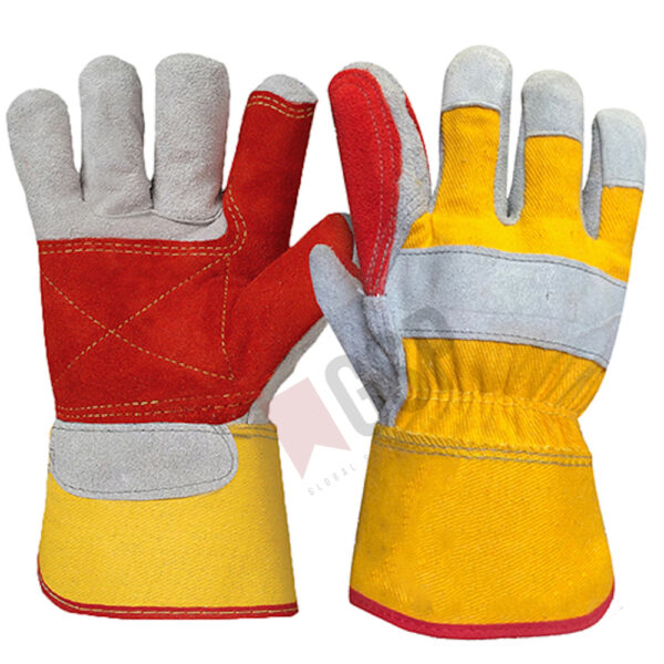 Cow Split leather Rigger gloves