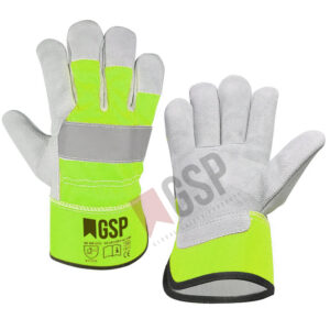 Fluorescent Canadian Rigger Gloves