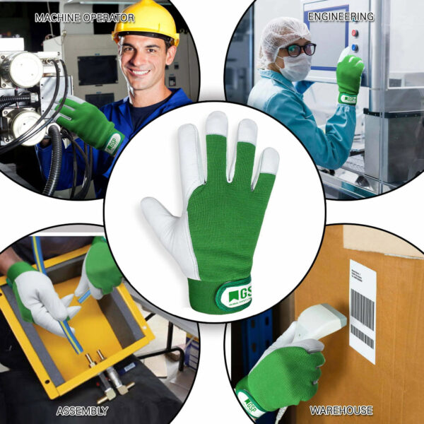 Goat Skin Assembly Gloves