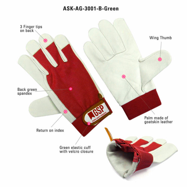 Sheepskin Assembly Gloves