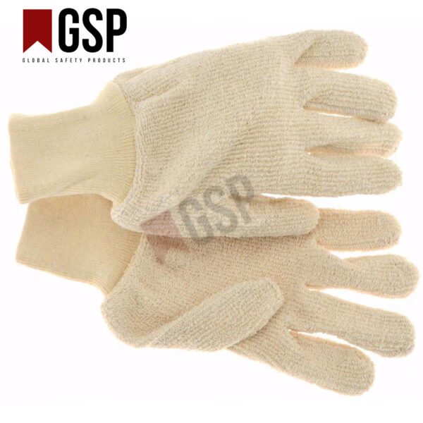 18 oz Terry Cloth Loop-Out Gloves - Image 2