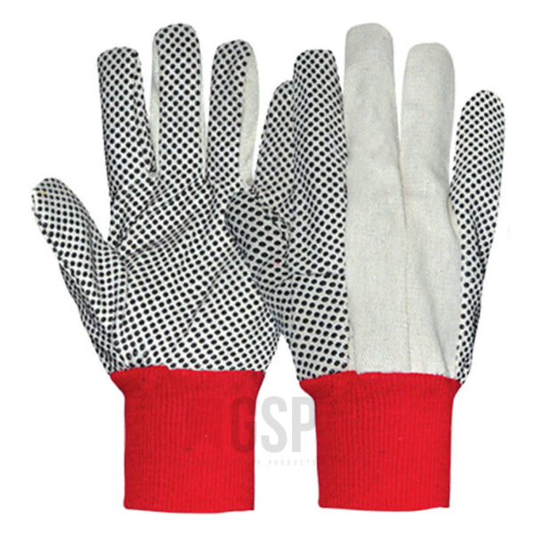 Drill dotted gloves
