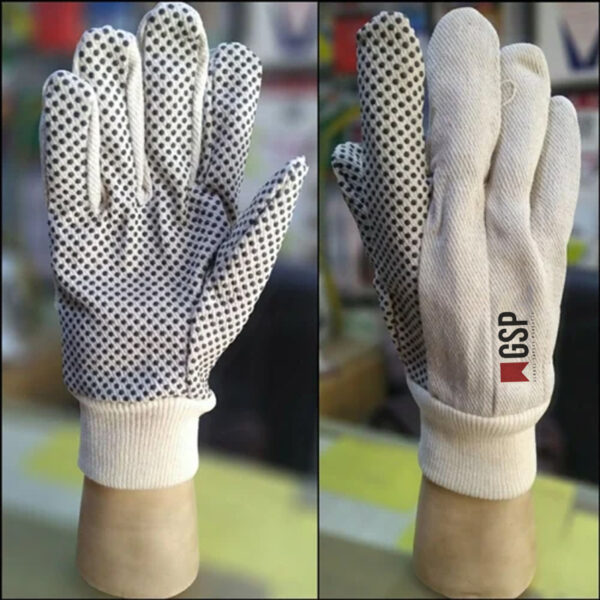 Drill dotted gloves