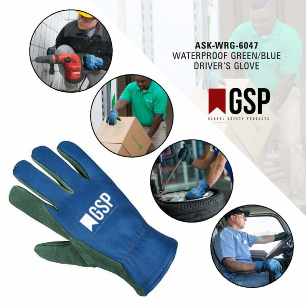 Fur lining gloves